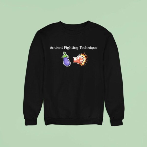 Ancient Fighting Technique Pixel Sweatshirt