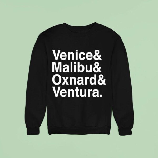 Anderson Paak Venice Malibu Oxnard And Ventura Sweatshirt