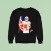 Arch Manning Texas Longhorns Usa American Football Quarterback Sweatshirt