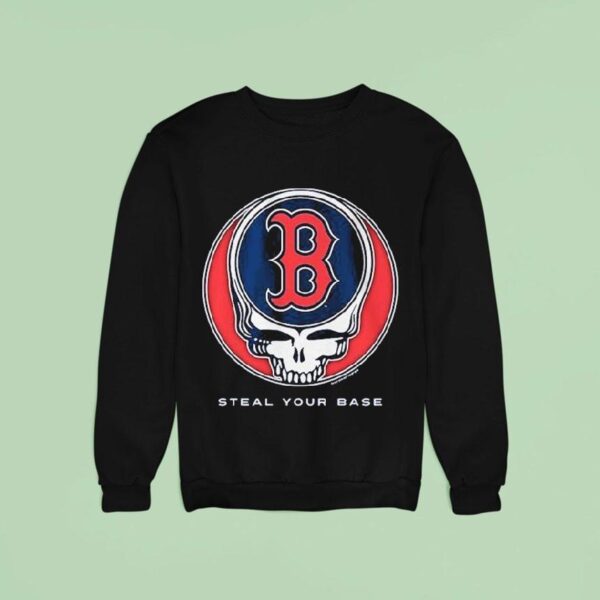 Atlanta Braves Grateful Dead Steal Your Base Sweatshirt
