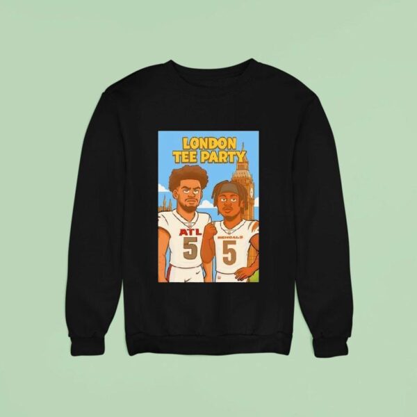 Atlanta Falcons And Cincinnati Bengals Nfl London Party Sweatshirt