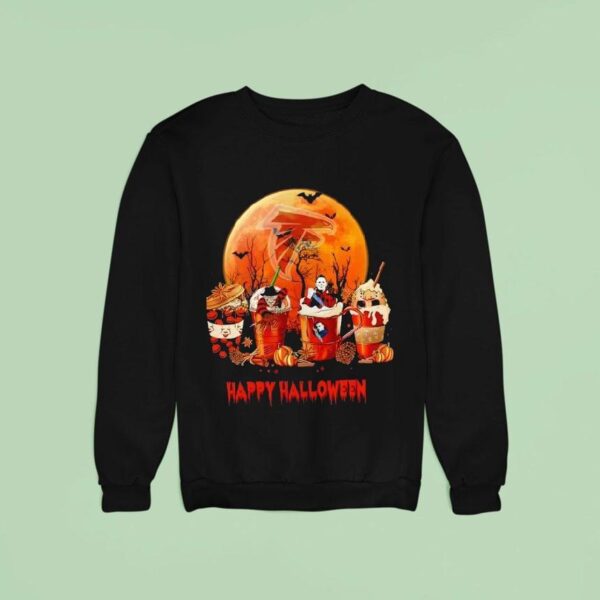 Atlanta Falcons Happy Halloween Coffee Sweatshirt