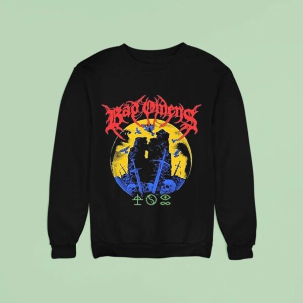 Bad Omens Medieval Orb Sword Sweatshirt