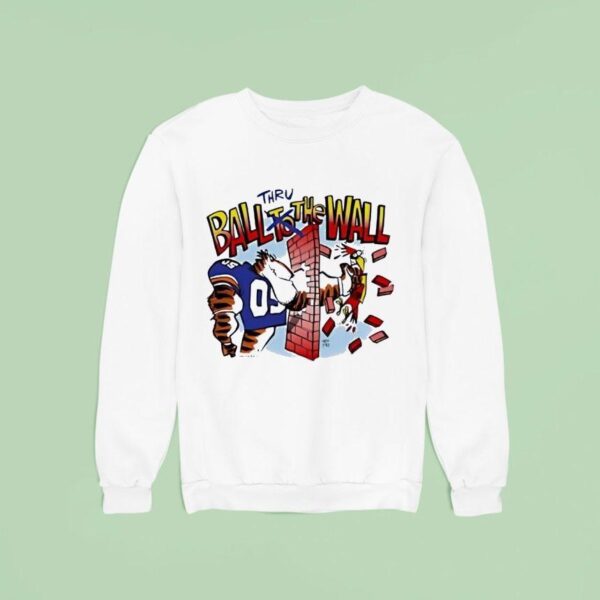 Ball Thru The Wall Auburn Tigers Sweatshirt