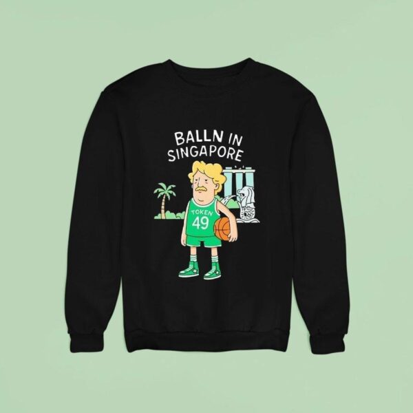 Balln In Singapore Token Basketball Sweatshirt