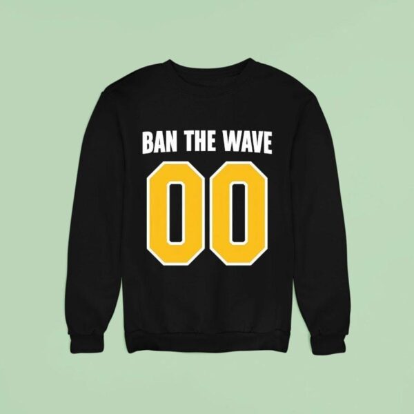 Ban The Wave Milwaukee Brewers Sweatshirt