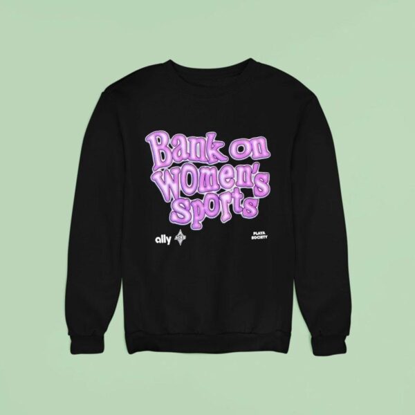 Bank On Women S Sports Wnba Las Vegas Aces Logo Sweatshirt