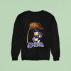 Bart X Milwaukee Brewers Baseball Thanksgiving Sweatshirt