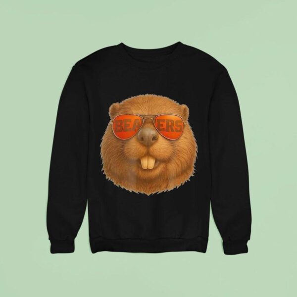 Beavers Glasses Oregon State Beavers Sweatshirt