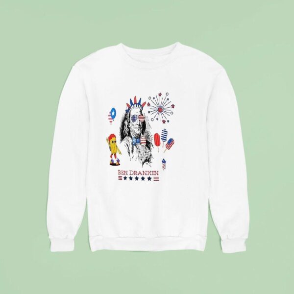 Ben Drankin Firework Usa Sweatshirt
