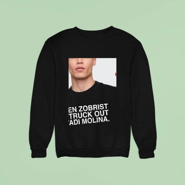 Ben Zobrist Struck Out Yadier Molina Sweatshirt
