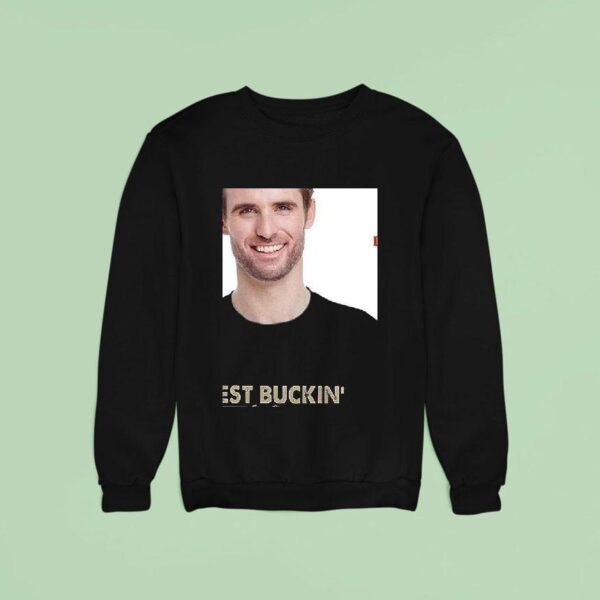 Best Buckin Papa Ever Bear Vintage Sweatshirt