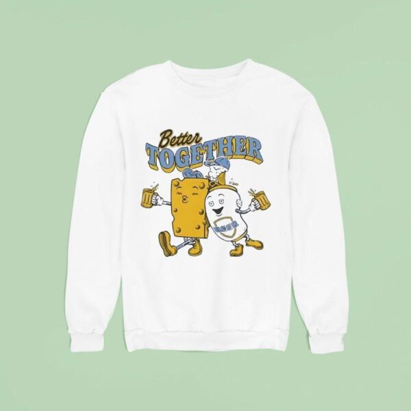 Better Together Wisconsin Lincoln Corn And Beer Masco Sweatshirt
