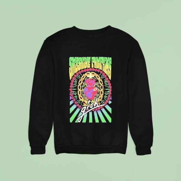 Billy Corgan Smashing Pumpkins Gish Sacred Hear Sweatshirt