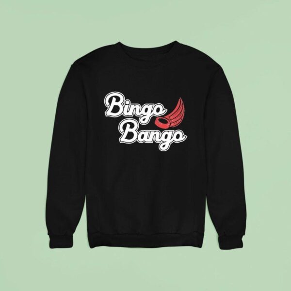 Bingo Bango Detroit Red Wings Hockey Sweatshirt
