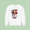 Bison Painting The Midwest Krush Red Indiana Hoosier Sweatshirt