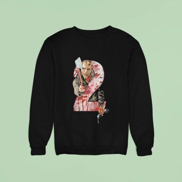 Black Phone He S Here Axe Sweatshirt