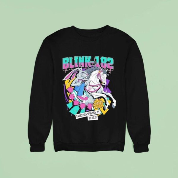 Blink Bunny Riding A Horse Sweatshirt