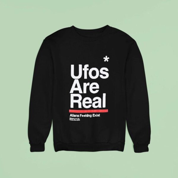 Blink Ufos Are Real Alien Fucking Exis Sweatshirt