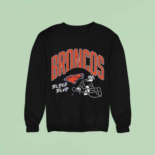 Boise State Broncos Bled Blue Helme Sweatshirt