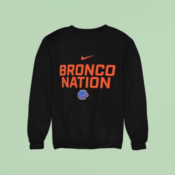 Boise State Broncos Nation Logo Sweatshirt