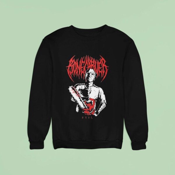 Bonecarver Evil Chainsaw Sweatshirt