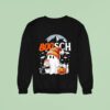 Boo Sch Ghost Halloween Beer Funny Drinking Spooky Sweatshirt