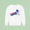 Boston Terrier Buffalo Bills Football Parody Logo Sweatshirt