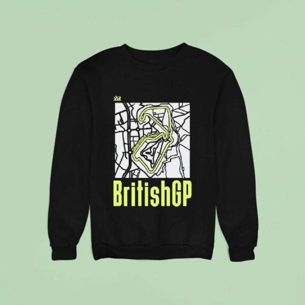 British Gp Silverstone Circuit F Sweatshirt