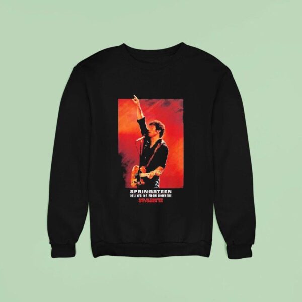 Bruce Springsn Movie Springsn Deliver Me From Nowhere Starring Jeremy Allen White In Theaters October Sweatshirt