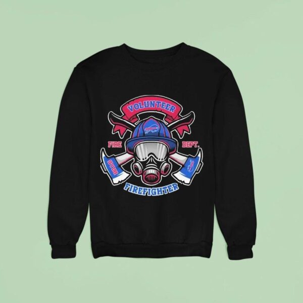 Buffalo Bills Volunr Firefighter Fire Dep Sweatshirt