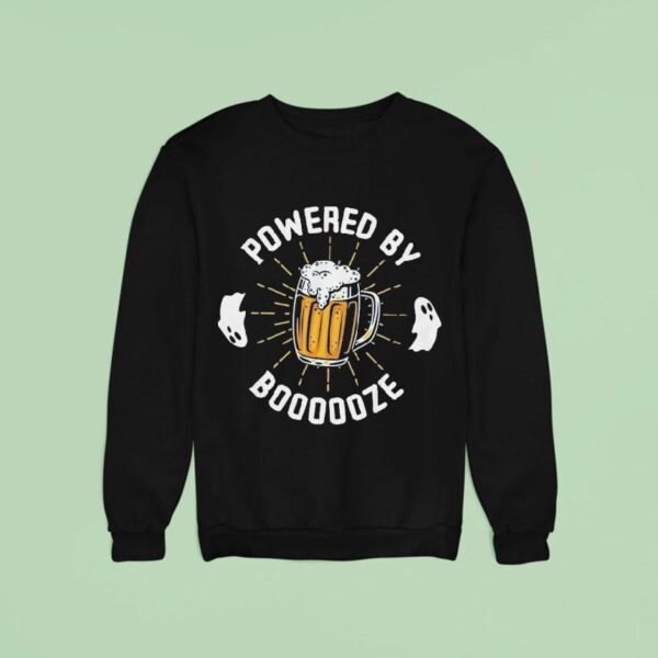 Bunker Branding Co Powered By Booze Sweatshirt