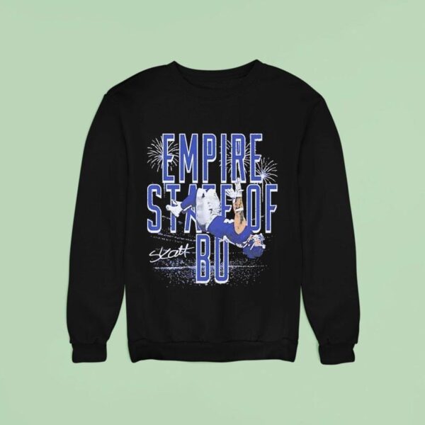 Cam Skattebo Empire State Of Bo New York Giants Football Sweatshirt