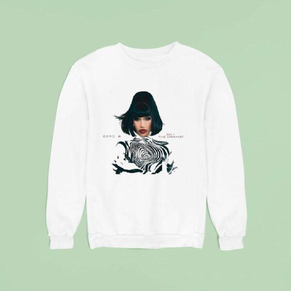 Cardi B Am I The Drama Portrai Sweatshirt