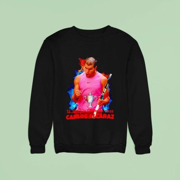 Carlos Alcaraz Us Open Champion Sweatshirt