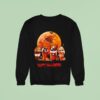 Carolina Panthers Happy Halloween Coffee Sweatshirt