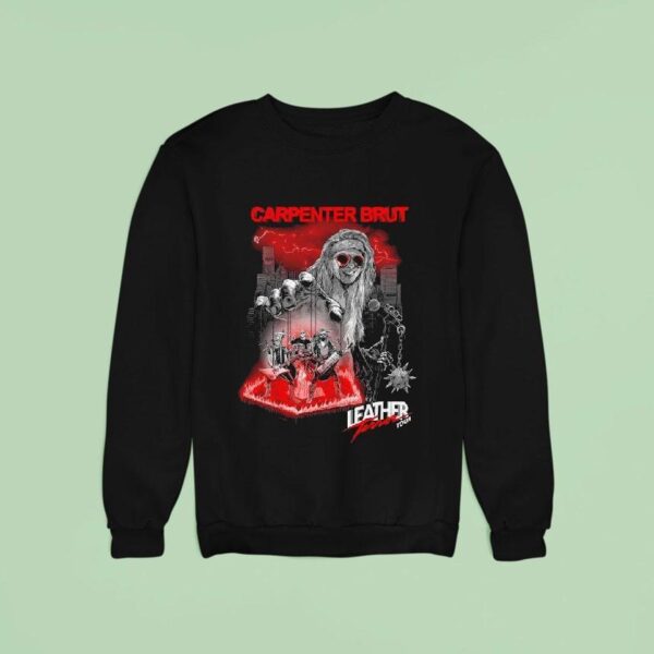 Carpenter Brut Leather Terror Tour Sweatshirt