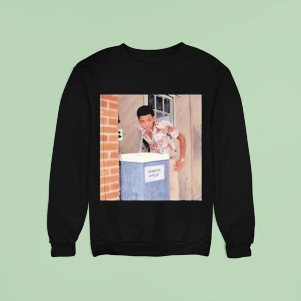 Cecil Williams White Only Sweatshirt