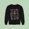 Cedar Point Racing Track Layou Sweatshirt