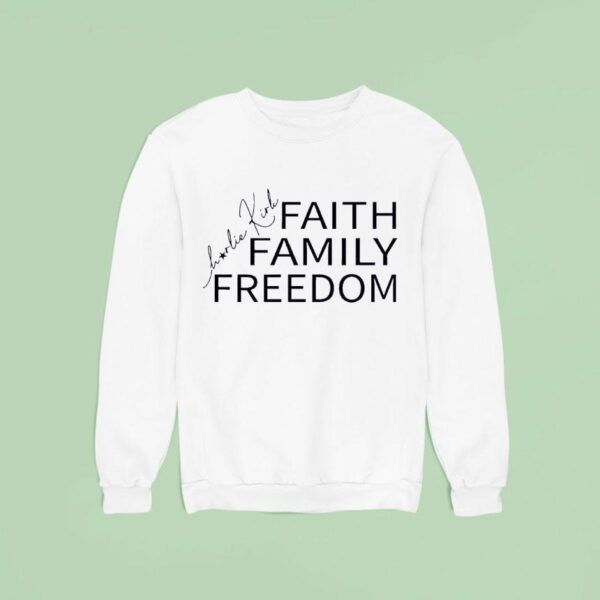 Charlie Kirk Faith Family Freedom Signature Sweatshirt
