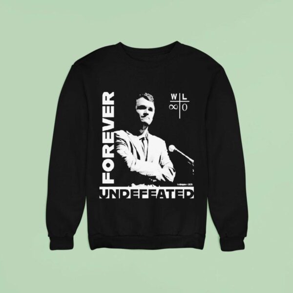Charlie Kirk Forever Undefeated Sweatshirt