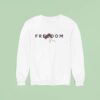 Charlie Kirk Freedom Blood Sweatshirt