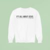 Charlie Kirk It S All About Jesus Sweatshirt