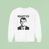 Charlie Kirk Martyr Portrai Sweatshirt
