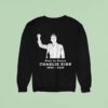 Charlie Kirk Rest In Peace Portrai Sweatshirt
