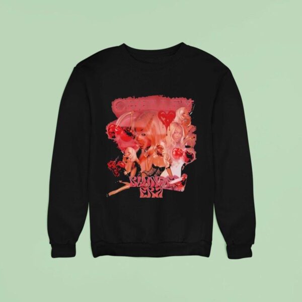 Chelley Blonde Era Big Cherry Energy Sweatshirt