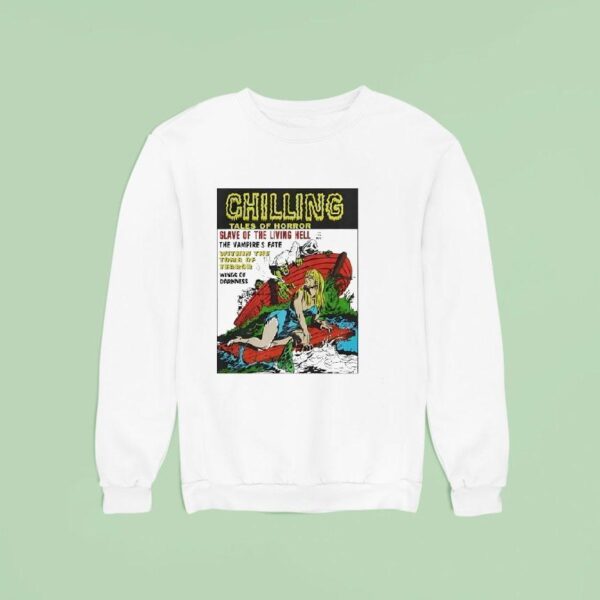 Chilling Tales Of Horror Slave Of The Living Hell Sweatshirt