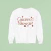 Cincinnati Womens Teal Showgirl Sweatshirt