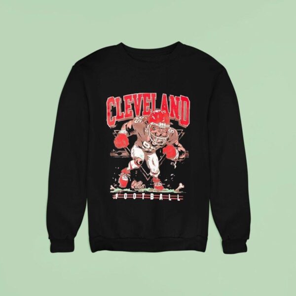 Cleveland Browns Football Mascot Sweatshirt
