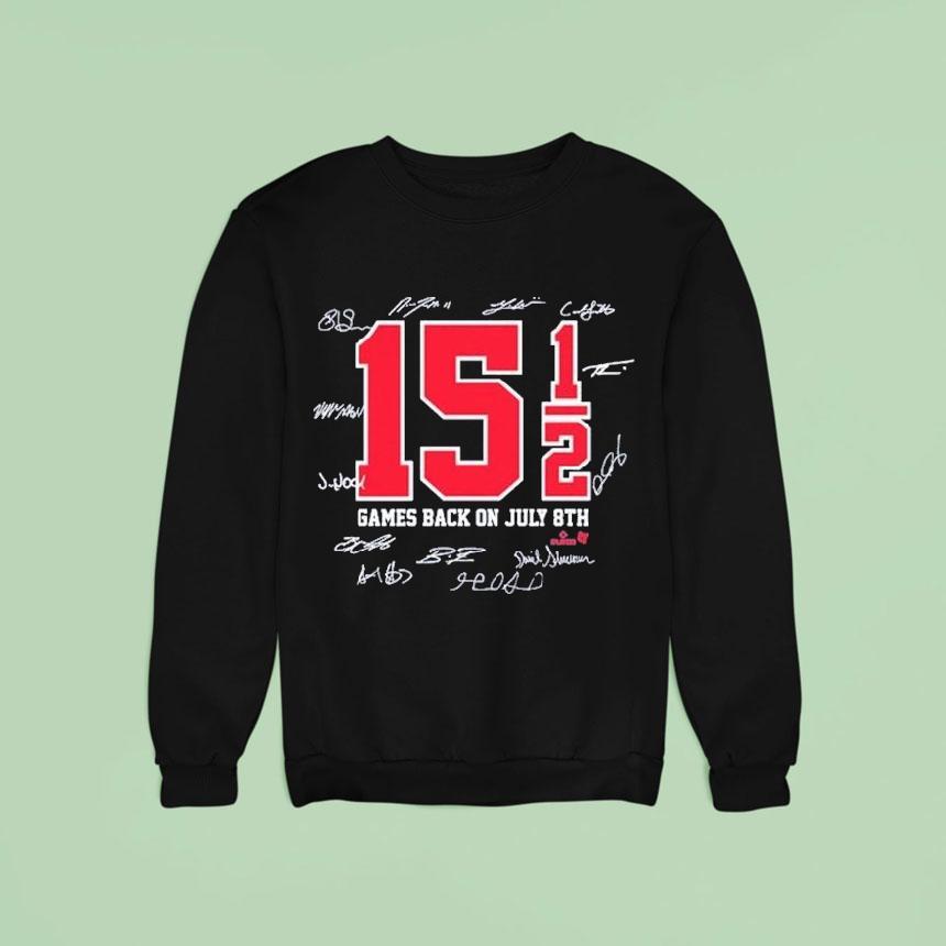 Cleveland Guardians Games Back On July Th Comeback Sweatshirt Cleveland Guardians Games Back On July Th Comeback Sweatshirt